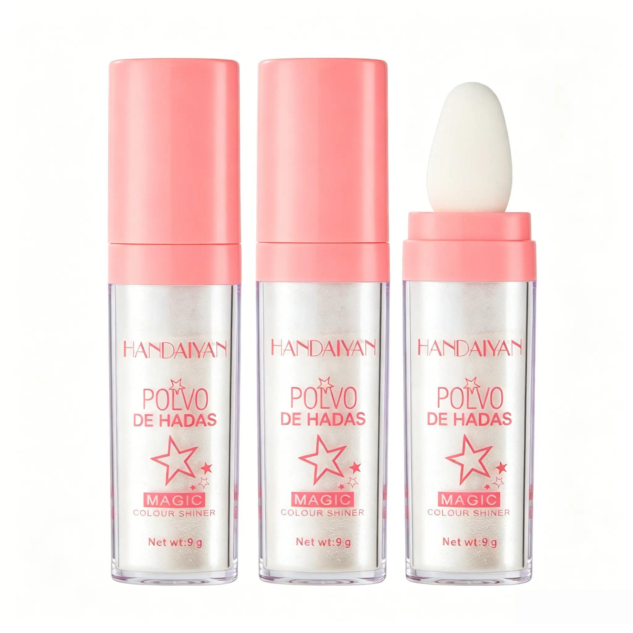 Fairy Dust Highlighting Powder - Full Body Pearlescent Glitter for Face and Eyes, Sparkling Party Holiday Body Glitter High Shine Makeup Magic Shimmer Illuminator Highlighter Long Lasting Shimmering