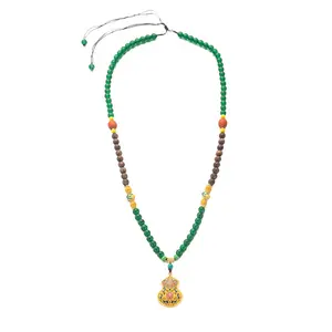 Sweater Chain, Longevity, Gathering Blessings and Ensuring Safety. Longevity Lock, Gourd, Traditional Chinese Style. Luck Enhancement. Taoist Priest Consecrated. Jewelry Necklace