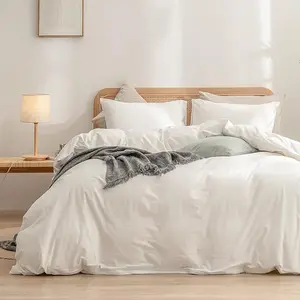 【Total 1 item Per Customer】Free Gift,Random color&Shape&Size ,Bedding Duvet Cover Set Textured Breathable Durable Soft Comfy