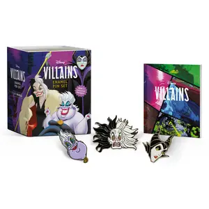 Disney Villains Enamel Pin Set by RP Minis [Novelty Gift]