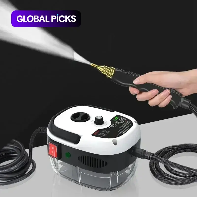 Handheld High-Temperature High-Pressure Steam Cleaner for Car Air Conditioner & Household, Car Wash & Home Cleaning Tool, Pressure Cleaning Tools #GLOBAL PICKS