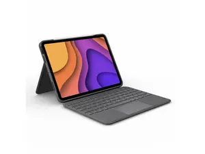 Logitech Folio Touch Keyboard Case with Trackpad and Smart Connector for iPad Air 11-inch (M2), iPad Air (4th & 5th gen) with High-precision Trackpad