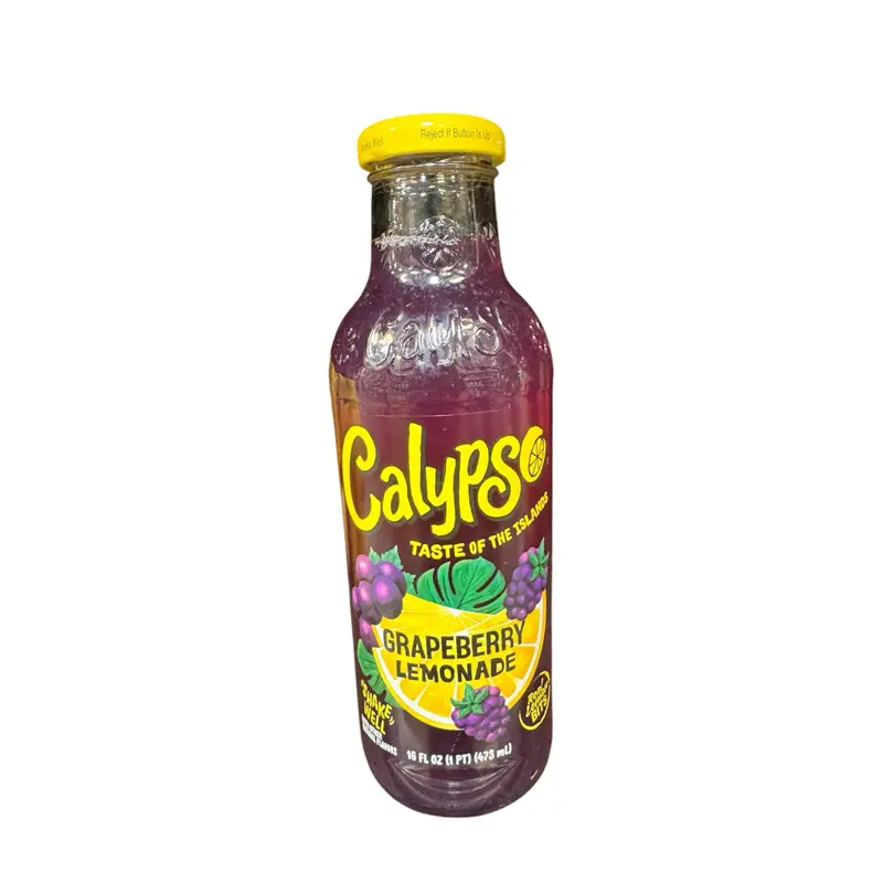 Calypso Taste of the Islands Grapeberry Lemonade, 1 Bottle (16 fl oz)