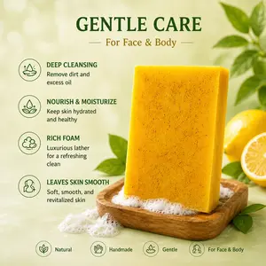Kojic Turmeric Face Soap, Kojic Soap, Face Cleansing Soap, Turmeric Face and Body Soap, Kojic Face and Body Soap