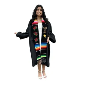 Roses Class of 2025 Mexican Sarape Graduation Stole mexican stole