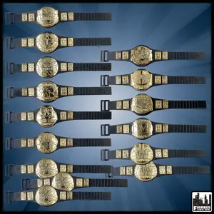 15 Championship Belt Mega Deal for WWE & AEW Wrestling Action Figures