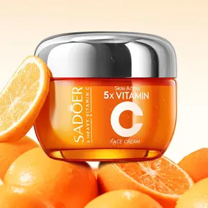 【BUY 1 GET 1 FREE】5X Vitamin C Face Cream, Skincare for Glowing, Moisturizing, Hydration & Nourishing Face Cream,Facial Moisturizer for Fine Lines,Wrinkles