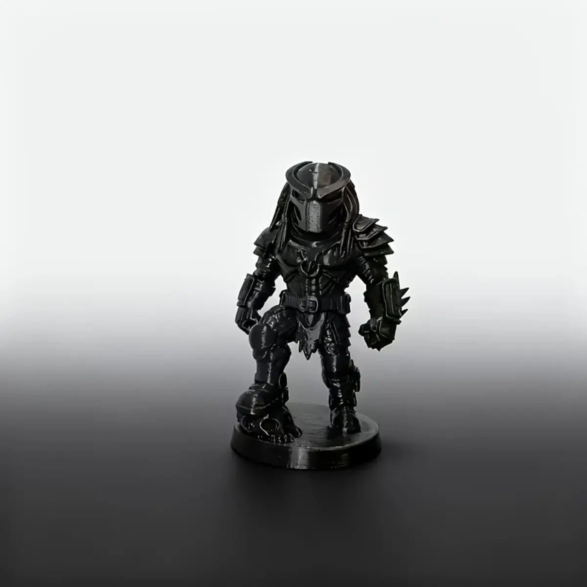 Alien Warrior Collectible Figurine, Sci-Fi Fan Gift, Indoor & Outdoor Home Decor, Office Desk Decoration, Eco-Friendly Material, Holiday Gift