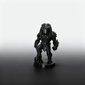 Alien Warrior Collectible Figurine Statue Sci-Fi Fan Gift, Indoor Outdoor Home Decor, Office Desk Decoration, Holiday Gifts, Eco-Friendly Material