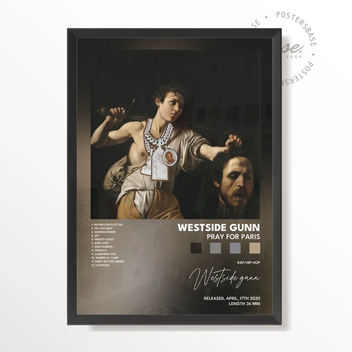 westside gunn Pray for Paris poster westside gunn Pray for Paris poster