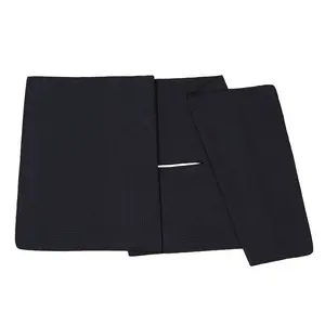 Pro Tour Caddy Towel | 17” x 40” with 8” Center Slit | Premium Microfiber Waffle Texture