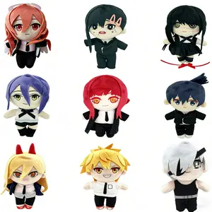 Chainsaw Man Plush Collection – Denji Pochita Power Aki Hayakawa Makima Asa Mitaka Quanxi Kobeni Angel Devil Soft Plush Dolls 20cm PP Cotton Anime Gift