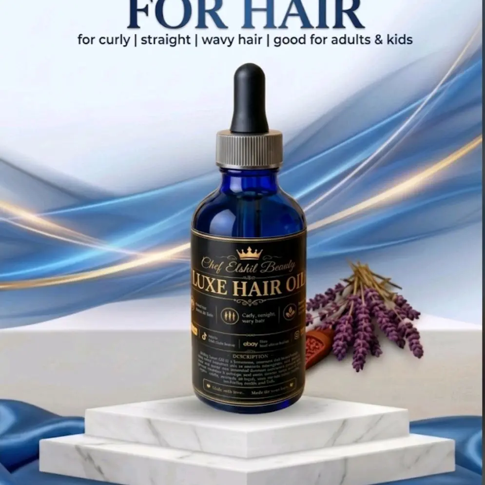 elshiluxe hair oil 4.oz is powerful oil for your roots and scale. grow, strong, I