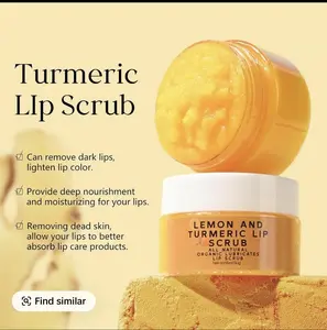 Tumeric lip scrub