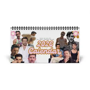 2026 Desk Calendar - All about Jonathan Bailey | Sexiest Man Alive