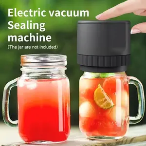 1 piece, Mason Can Vacuum Sealer, Electric Mason Can Vacuum Seal Set for Canning, Mason Can Vacuum Sealer with Can Opener, Can Sealing, Kitchen Household, Suitable for Normal and Wide Mason Can Lids