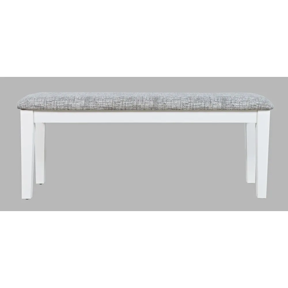 Urban Icon Elegant Cushioned 45" Upholstered Dining Bench, Interior Ready-to-Use Furniture with Upholstered Seat, Contemporary, Dining Space