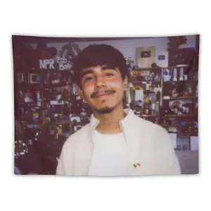 Ivan Cornejo Cozy Bedroom Music Tapestry - Aesthetic Wall Hanging Decor For Dorms & Homes, Soft Peach Skin Fabric, Horizontal Design, 85G/Sq.M, No Power Needed, Art |     Vintage Polyester Tapestry, boys and girls room decor