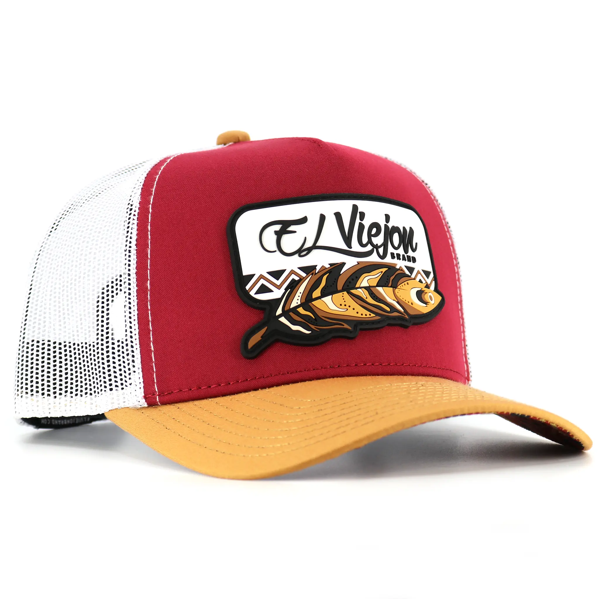 Nativo Tan/Red/White AVC hat