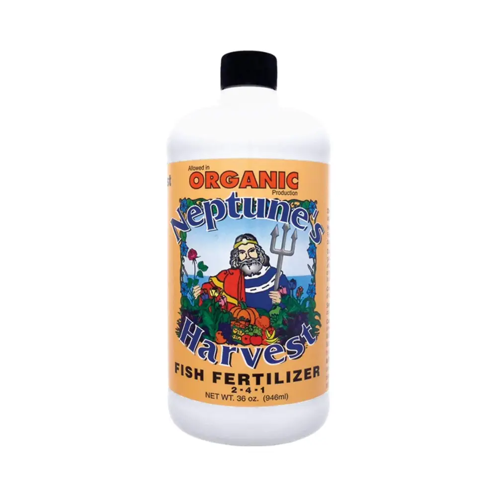 Neptune's Harvest Organic Fish Fertilizer 2-3-1 36 Ounce for Strong Roots Lush Foliage and Vibrant Blooms