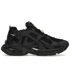 Balenciaga Men's Runner Matte Black, from StockX