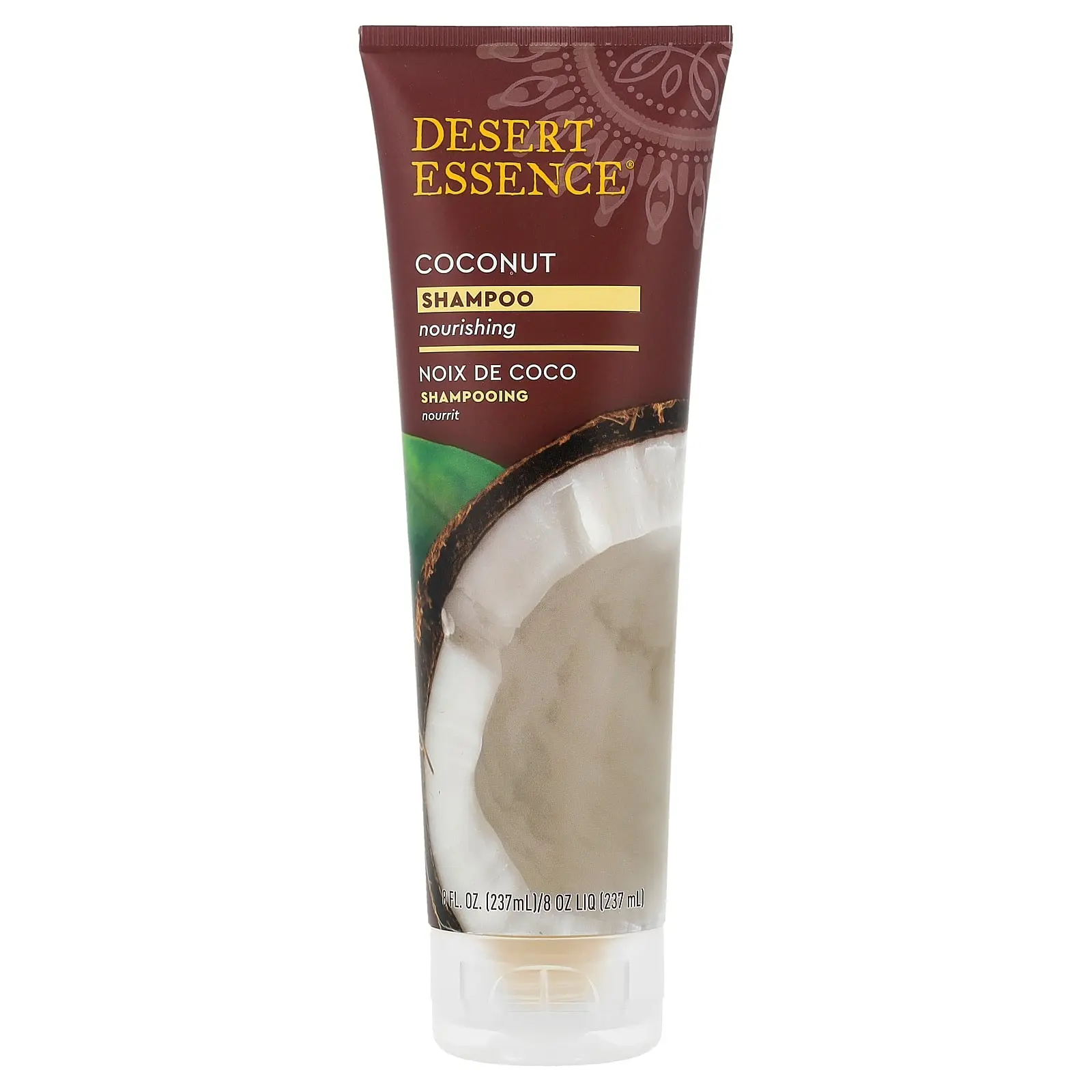 Desert Essence Shampoo, Coconut, 8 fl oz (237 ml)