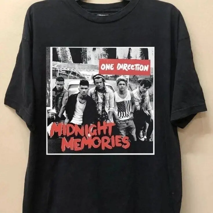 One Direction Midnight Memories World Tour Shirt Concert Merch Unisex Tee, Gift For Fan