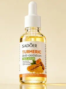 SADOER Turmeric Anti-oxidation Face Serum - Brightening, Hydrating & Acne Scar Treatment for All Skin Types
