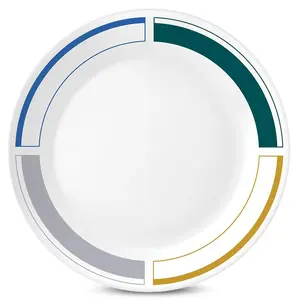 Corelle® Color Block 10.25" Dinner Plate