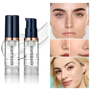 BEAUTY GLAZED Clear Gel Oil-Control Refreshing Face Primer 6ml - Invisible Pores, Matte Finish, Silky Texture, Hydrating Makeup Base for All Skin Types - Cosmetic
