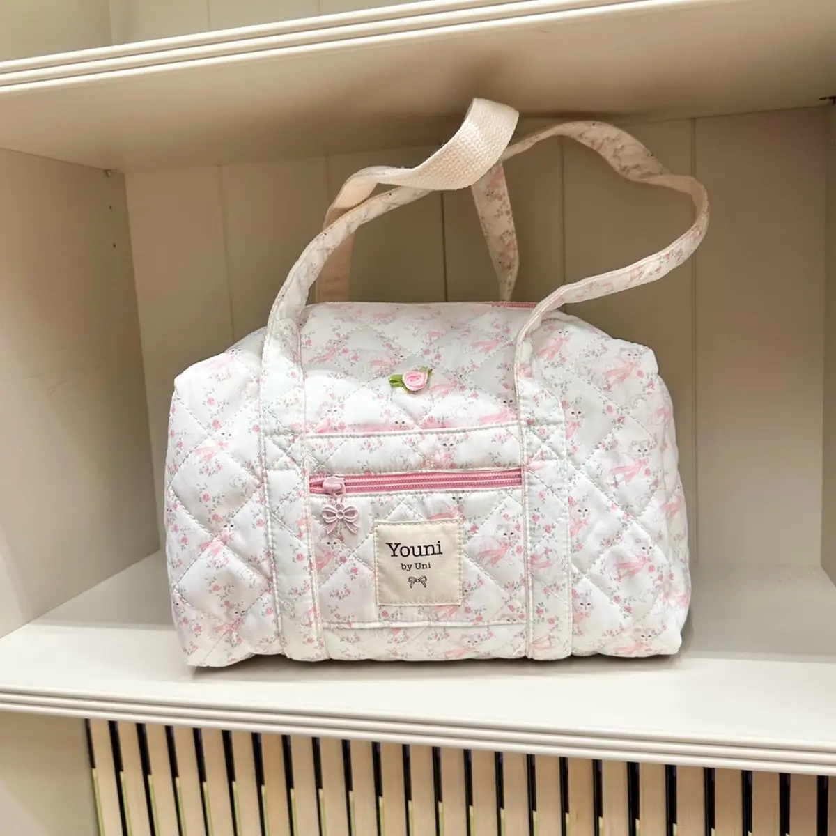 YOUNIBYUNI coquette cat pinky bow handbag