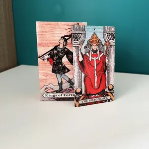 Tarot Cards Set, Tarot Deck, Wands, 69 Tarot Cards Standard Size, Ideal for Tarot Readings, Predicting Fate & Spiritual Guidance, Perfect Gift for Astrology Enthusiasts