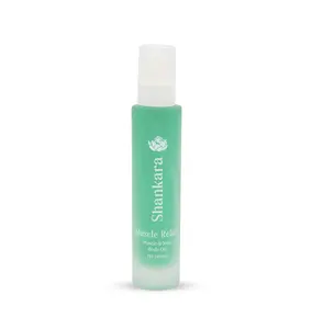 Shankara Muscle Relief Oil with Arnica Boswelia & Sweet Birch for Inflamed Muscles Joints Aromatherapy Bath Body Moisturizer Massage