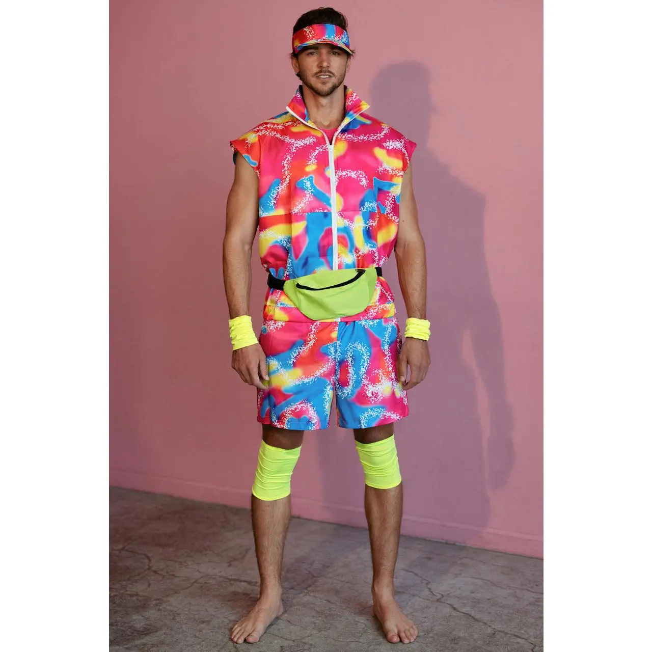 Men's Roller Skating Ken Doll Costume