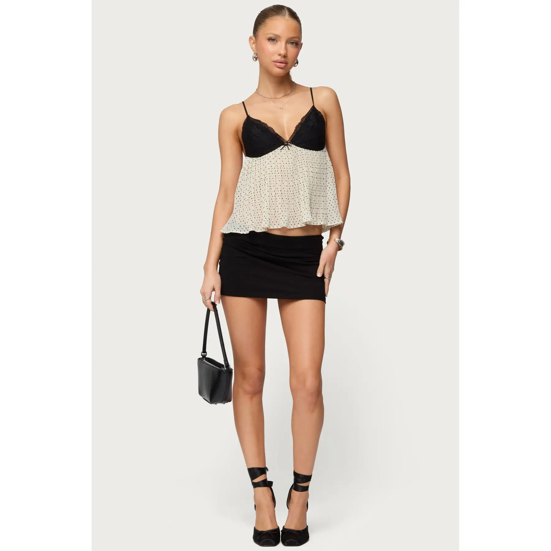 Petite Aisha Low Rise Mini Skirt
