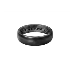 Solid Black Pearl Thin Ring