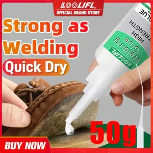 Oil-Based Glue with Dropper, Waterproof, Stronger Than Welding, High Strength, Instant Adhesive, Multi-Purpose for Shoes, Wood, Metal, Nails, Rubber, Glass, Quick Dry Adhesive, All Purpose Superglue