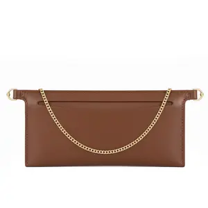 Brown Wallet Insert with Chain
