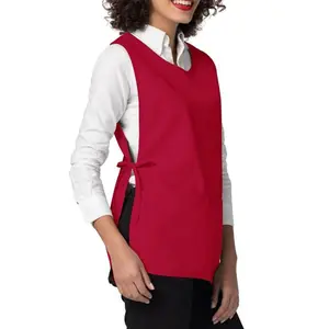 Easy-Clean Durable Adult Kitchen Apron Gilet, Waterproof Anti-Stain, Suitable for Seniors and Adults, Bib for Eating