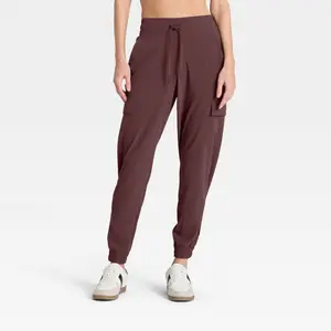 Women's Active Light Mid-Rise Cargo Jogger Pants - All In Motion