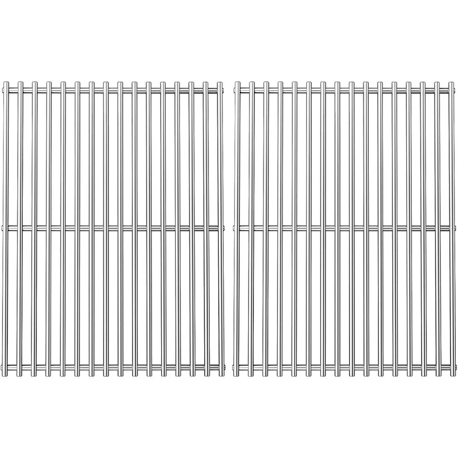 Orgneas 17.5 Inch Grill Grates for Weber Spirit 300 Series, Genesis Silver/Gold/Platinum B/C, Genesis 1000-3500, I - IV, 7638, 7639, Stainless Steel Cooking Grate Replacement Parts for Gas Grills