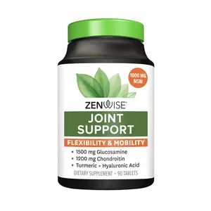 Zenwise Spring Glow-up: Joint Support Supplement Glucosamine Chondroitin for Mobility and Joint Pain