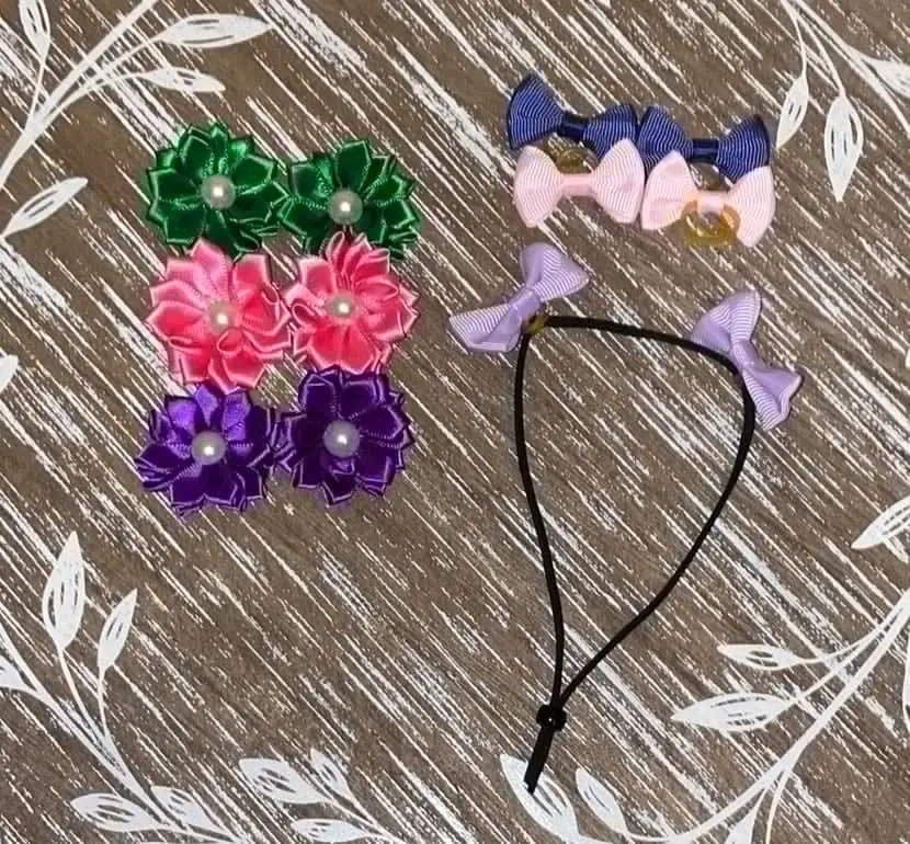 Dog Bow Headband
