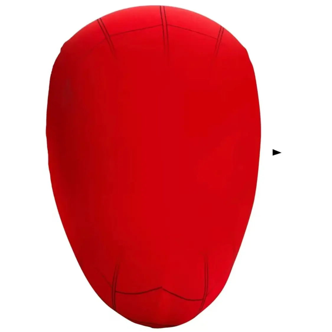 Cool Hero Mask Accessory SetRemote-Controllable Movable Red and BlueEye Lights - Lycra Fabric - Ideal for Cosplay,Halloween - Color Box Size:11in x5.2in x7.7cm- Great Gift for Festive Parties