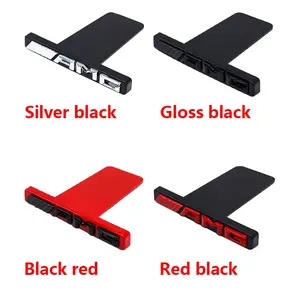 3D Abs Front Grille Emblem for Mercedes-Benz Amg Models, Engine Hood Logo, Car Styling Accessories, Fits Glc a B C E Class