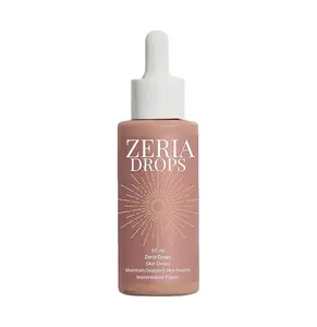 Zeria Sunless Tanning Drops - ZERIA Drops To Naturally Boost Melanin, Enhances Natural Skin Tone - Without The Sun DamageGlow, Moisturizing Bronzing Drops for Face & Body