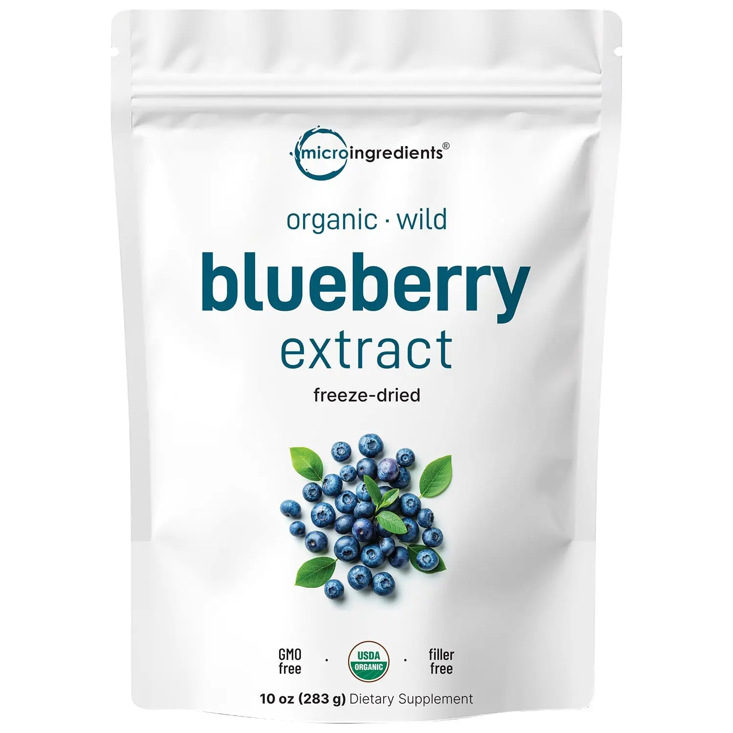 Micro Ingredients Organic Blueberry Extract Powder, 10oz