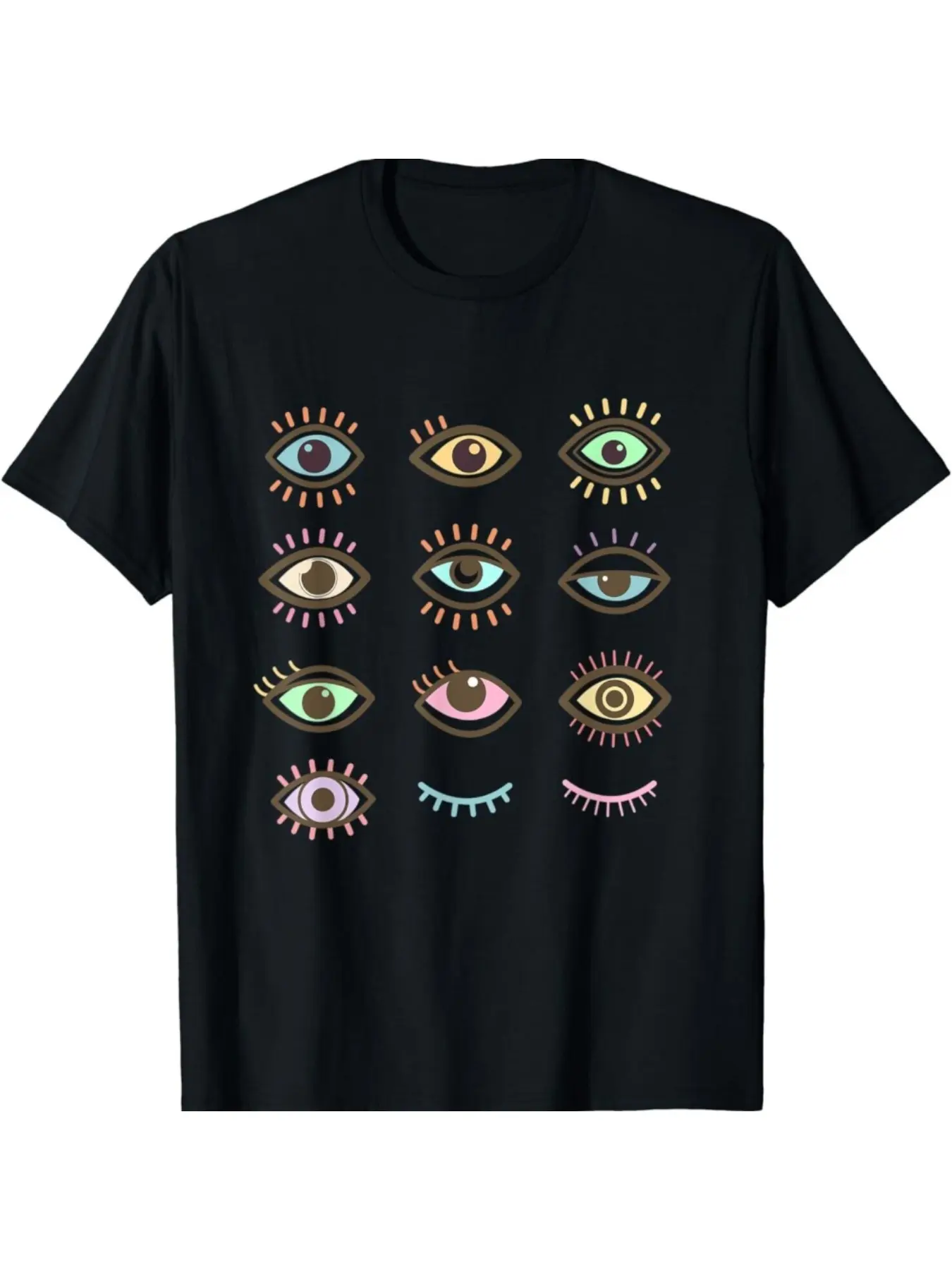 Men's Classic Ophthalmology Technician T-Shirt - Menswear Top, Casual Round Neck Shortsleeve, Soft 100% Cotton Fabric, Relaxed Fit Black Graphic T-Shirt for Halloween, 2Xl, Soft Touch, 3Xl, 4Xl, 5Xl, All Seasons, Tshirt, Graphic T Shirts