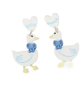 Silly Goose Earrings