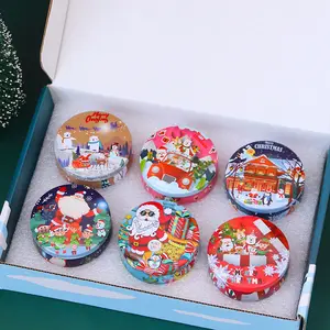 6PCS Christmas Scented Candles Gift for Women- Aromatherapy Candle for Home Scented, Aromatic Scent, Soy Wax, Birthday Gifts Christmas Presents for Mother Friend Wife Sister Xmas, Christmas Decorations